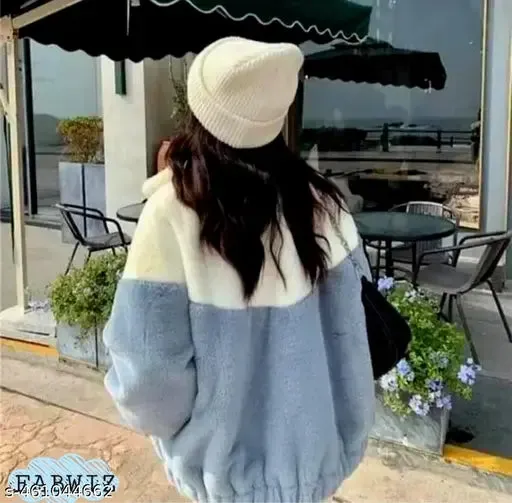 Wool Fur Jacket & Waistcoat For Women