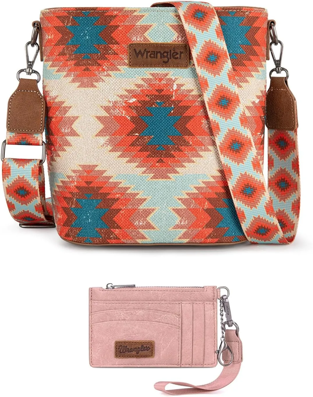 Wrangler Crossbody Bag for Women   RFID Credit Card Holder