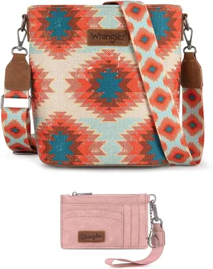 Wrangler Crossbody Bag for Women   RFID Credit Card Holder