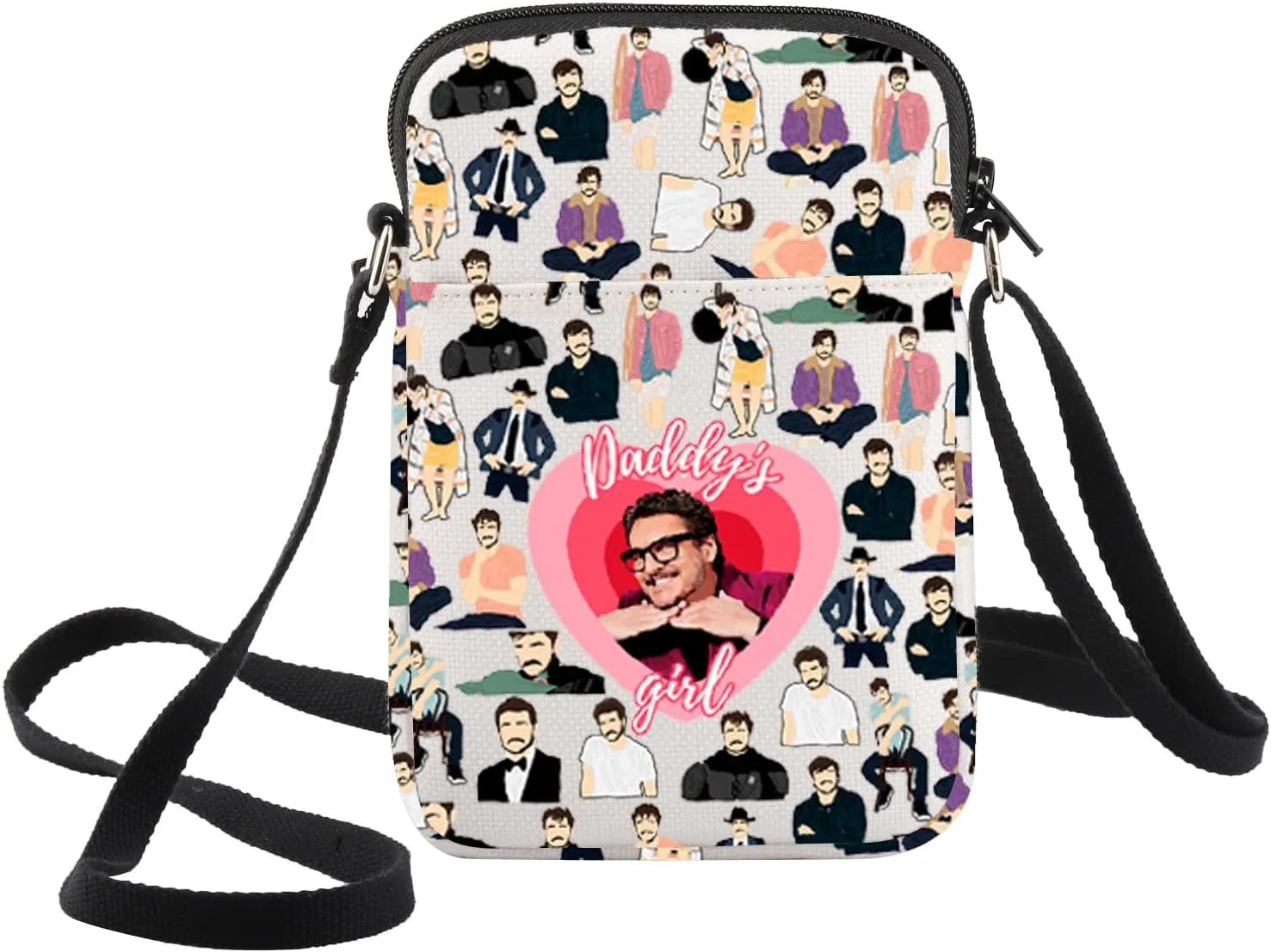 WZMPA Pedro Crossbody Bag Pedro Inspired Gift Pedro Daddy Fans Shoulder Bag Pedro Merchandise