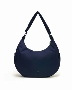 XL COSY LUXE CRESCENT BAG IN MIDNIGHT