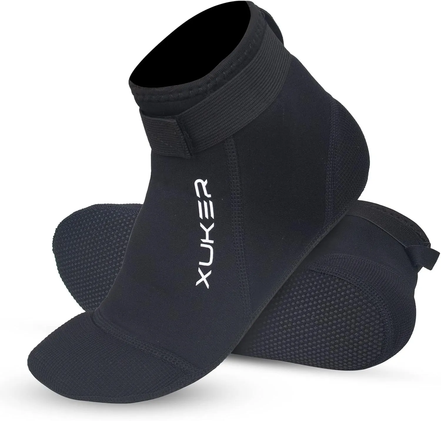 XUKER Neoprene Socks, 3mm Beach Volleyball Sand Soccer Wetsuit Socks Water Booties for Diving Snorkeling Kayaking Paddling