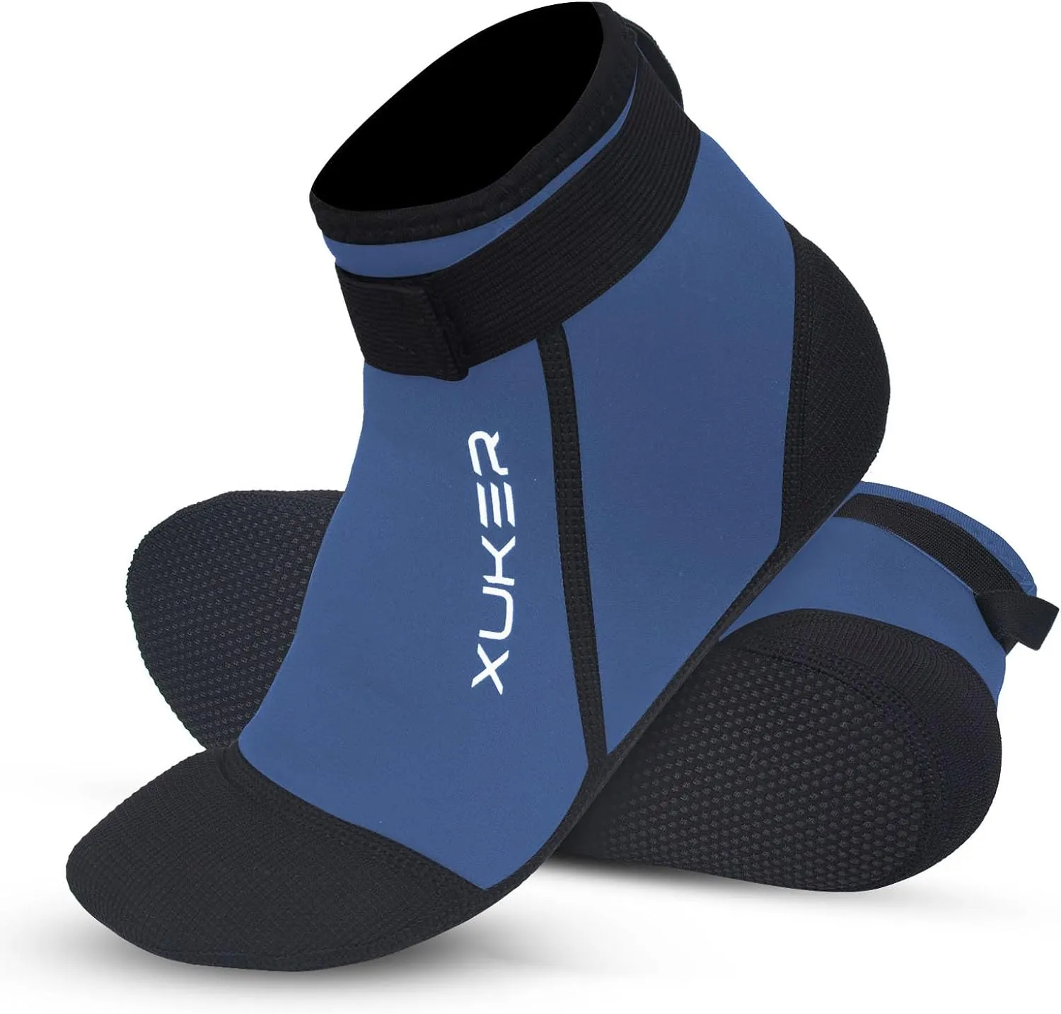 XUKER Neoprene Socks, 3mm Beach Volleyball Sand Soccer Wetsuit Socks Water Booties for Diving Snorkeling Kayaking Paddling