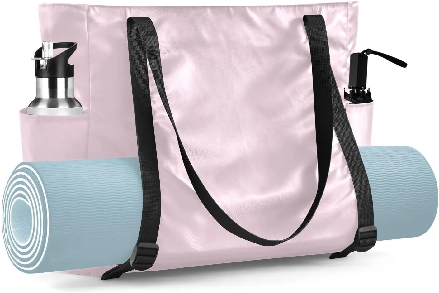 Yoga Mat Bag for Women Adjustable Yoga Gym Bag with Pockets