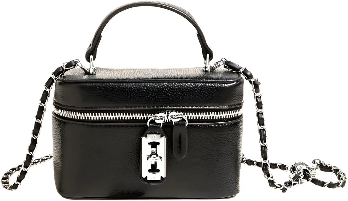YXBQueen Crossbody Bag for Women Small Top-Handle Pouch Purse Designer Shoulder Handbag Luxury Leather Crossbody Purses
