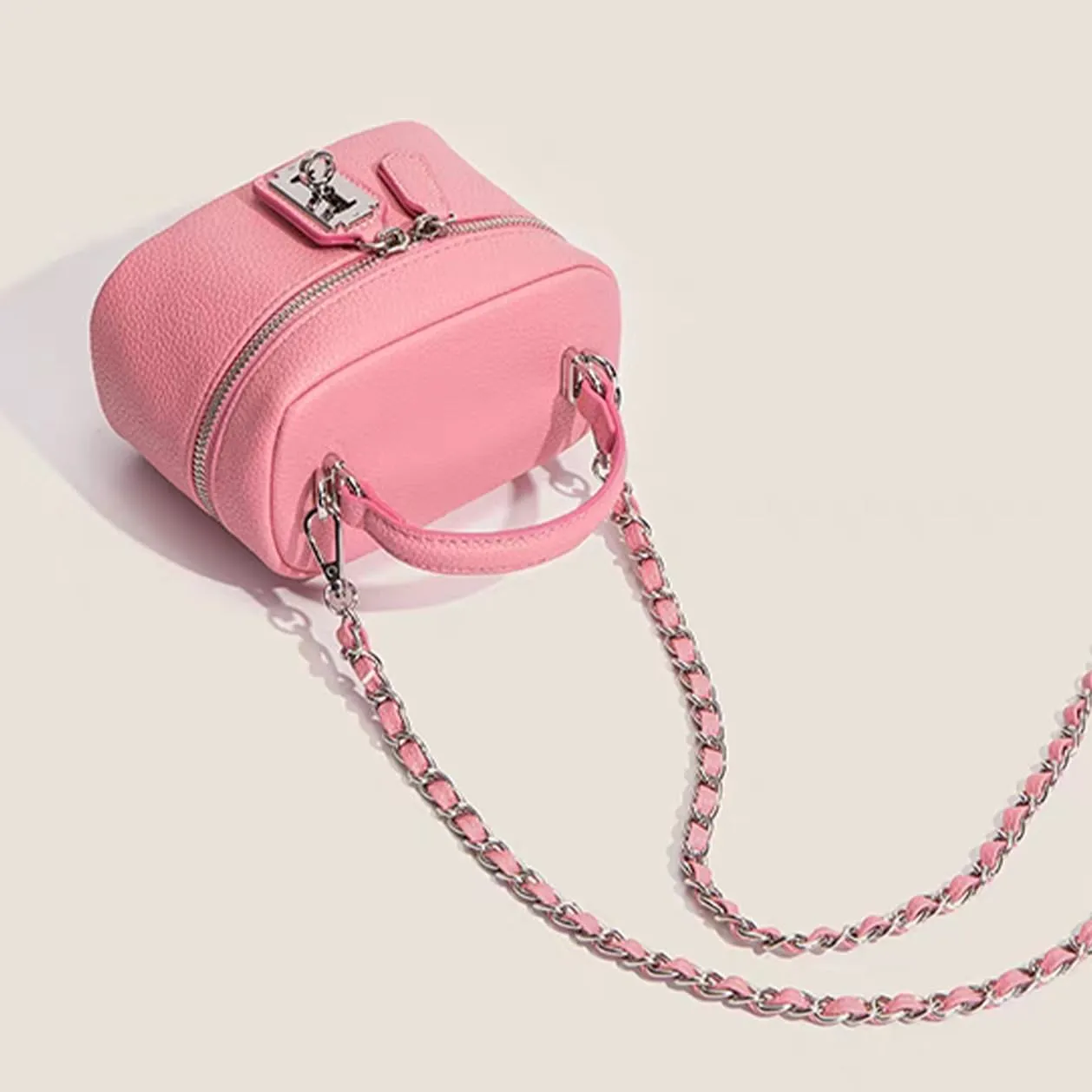 YXBQueen Crossbody Bag for Women Small Top-Handle Pouch Purse Designer Shoulder Handbag Luxury Leather Crossbody Purses