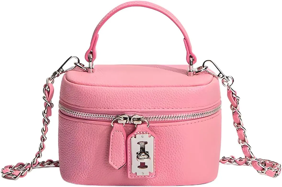 YXBQueen Crossbody Bag for Women Small Top-Handle Pouch Purse Designer Shoulder Handbag Luxury Leather Crossbody Purses