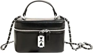 YXBQueen Crossbody Bag for Women Small Top-Handle Pouch Purse Designer Shoulder Handbag Luxury Leather Crossbody Purses