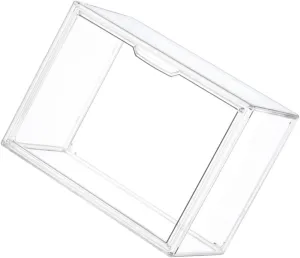 Zerodeko Box Magnetic Storage Box Statue Display Case Clear Display Case Figurine Model Storage Holder Action Figure Display Case Doll Display Case Models The Pet Bags Bread Rack