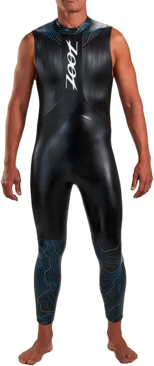 Zoot Men's Triathlon Kona 2.0 Wetsuit, Sleeveless Neoprene Triathlete Suit for Open Water Swimming Ironman Racing Wetsuit